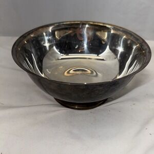 Paul Revere Gorham Silverplate Bowl YC7819 Vintage Reproduction Dish